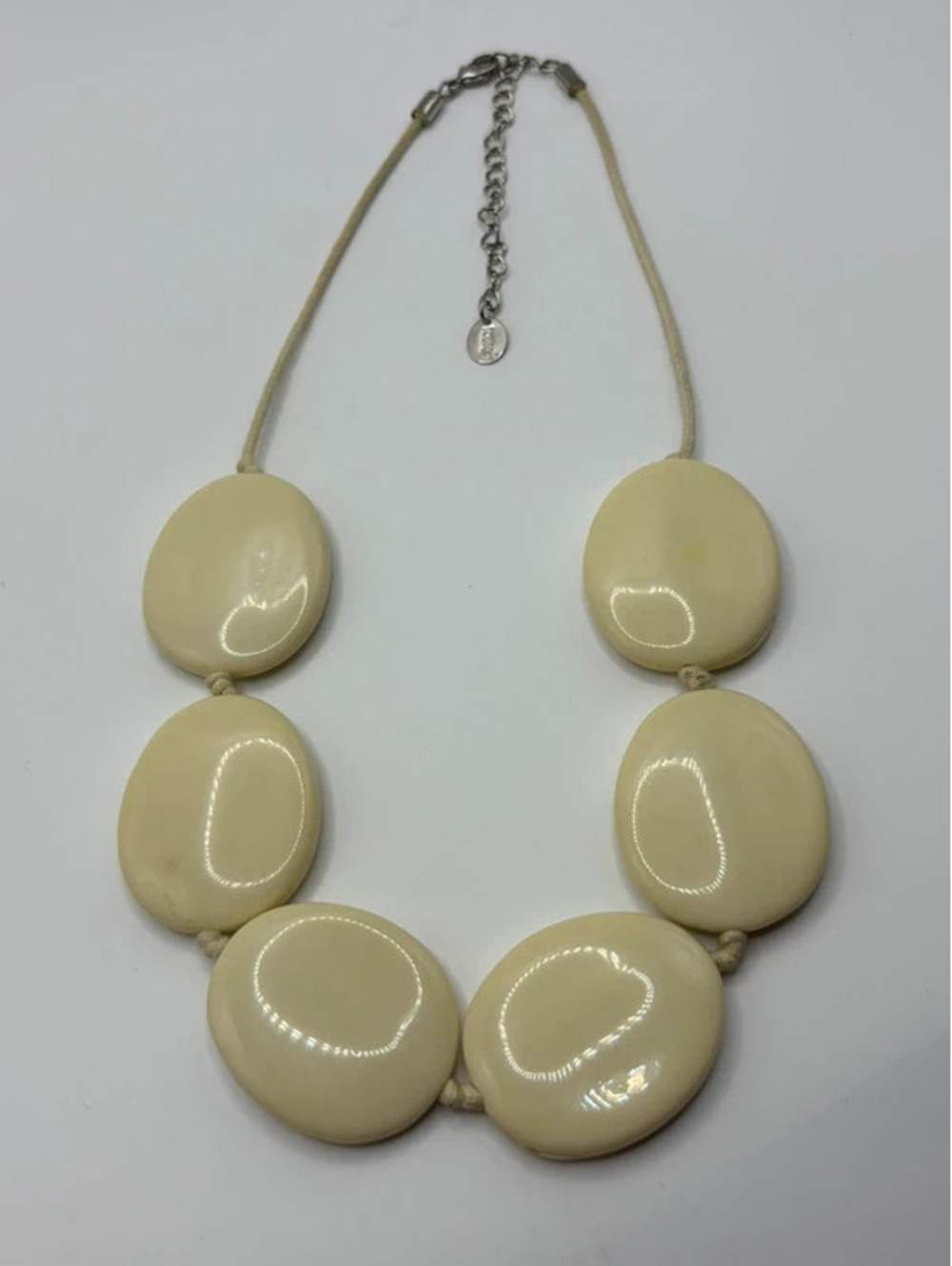 Icing Brand Acrylic Bead Statement Necklace *Read Description